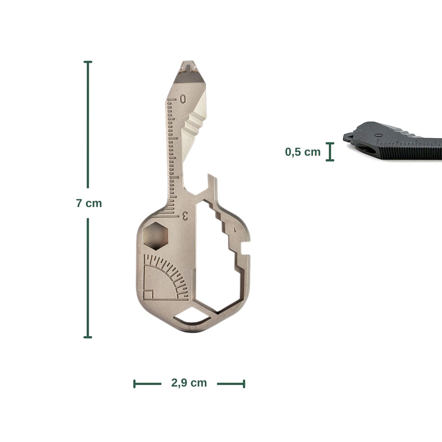 Alleskönner - Minimalistisches offtrails Allround-Multitool