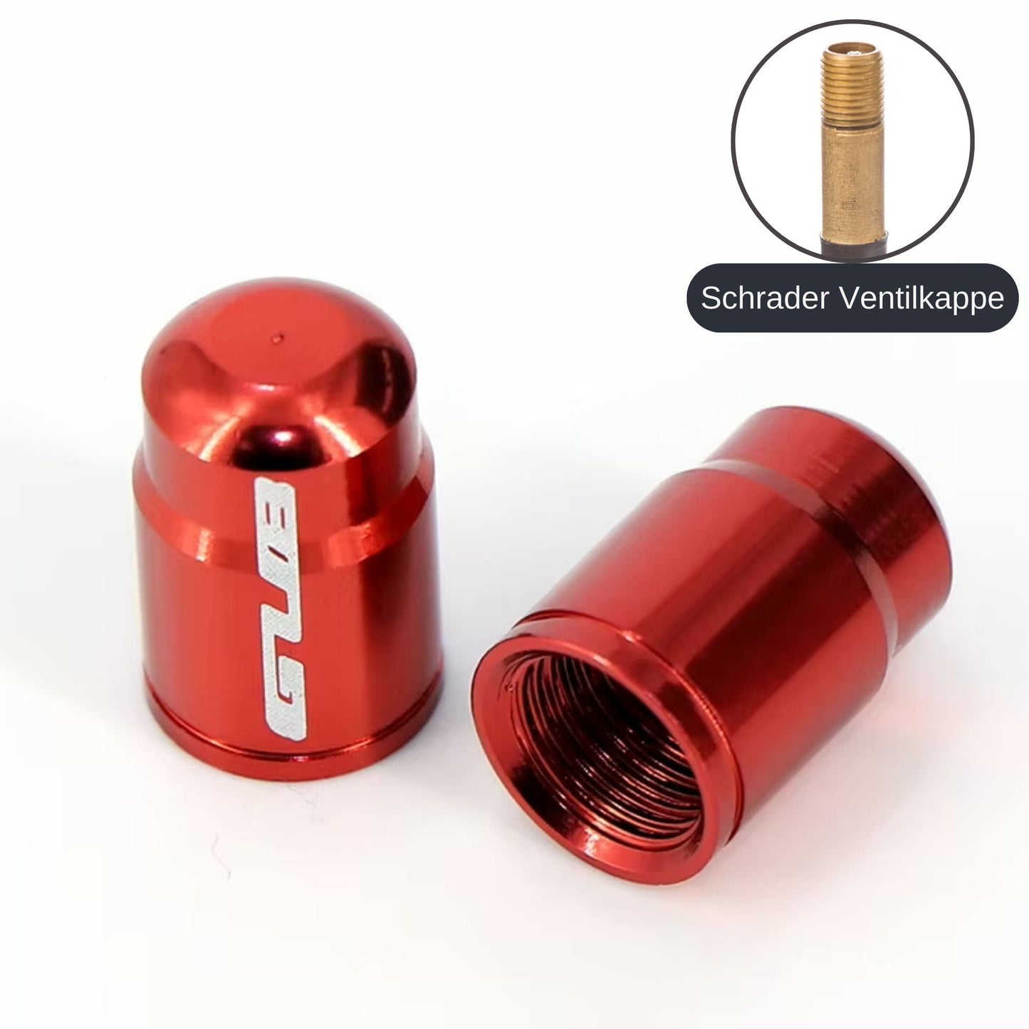 Aluminium Ventilkappen