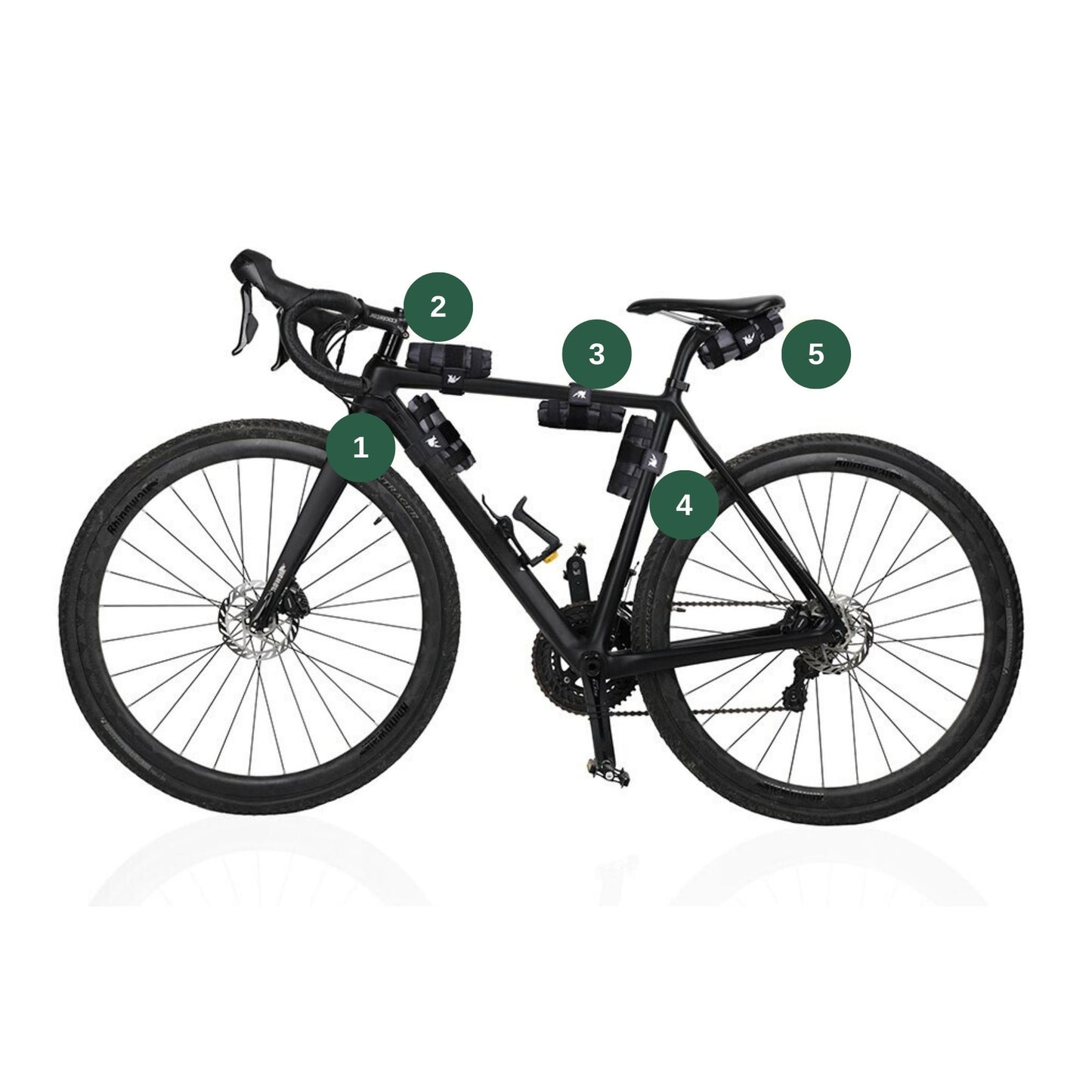 Radfreund - Minimalistische Fahrradtool-Satteltasche