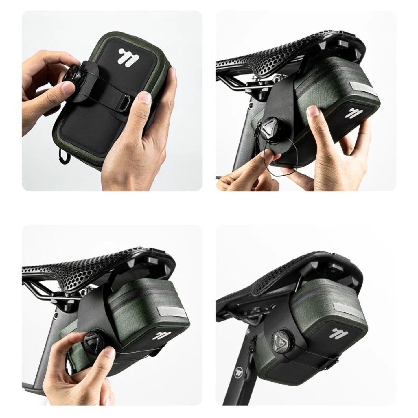 Wasserdichte Mini-Satteltasche