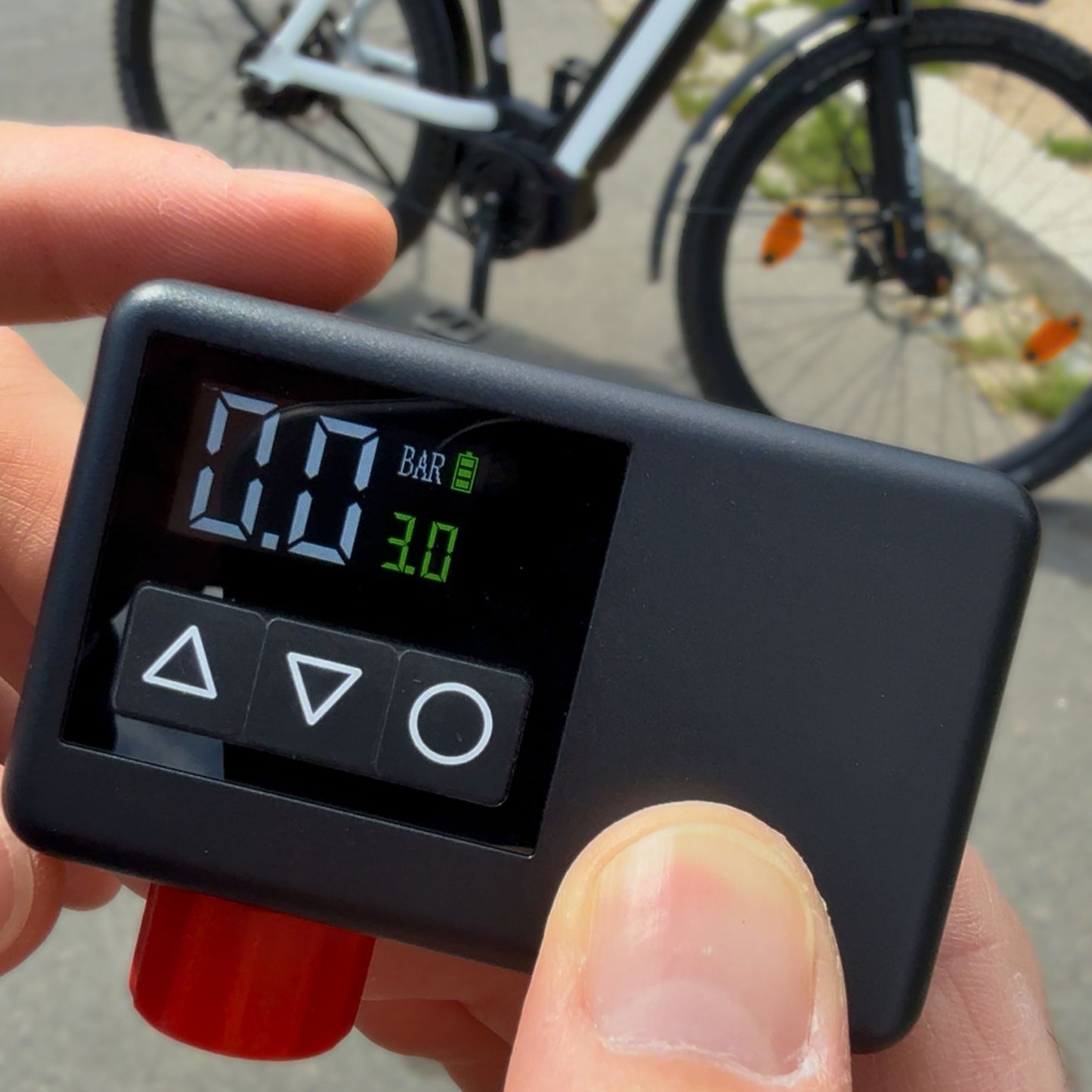 offtrails e-Pump - Elektrische Mini-Fahrradpumpe