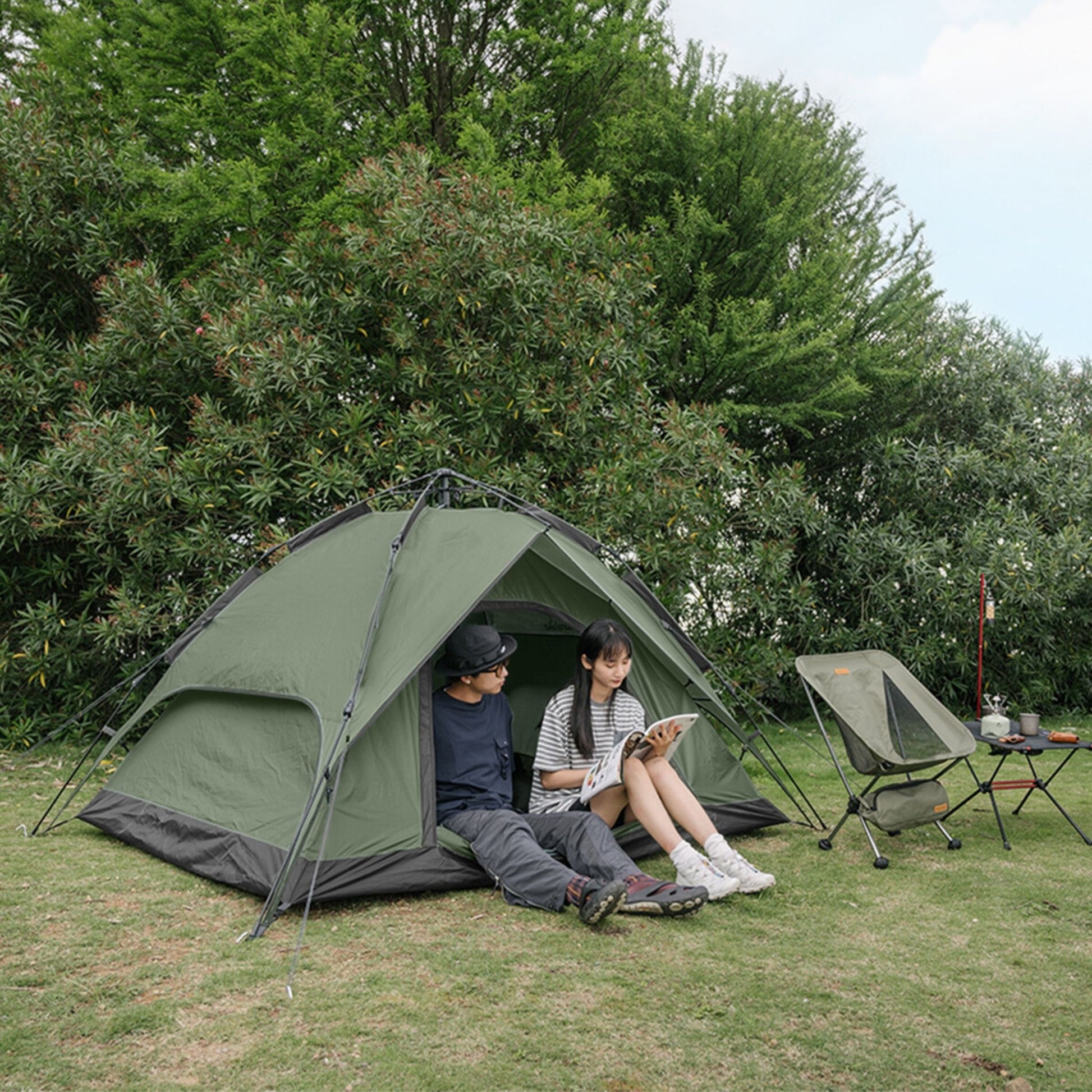 reactive outdoor 3 sekunden zelt 3 Sekunden