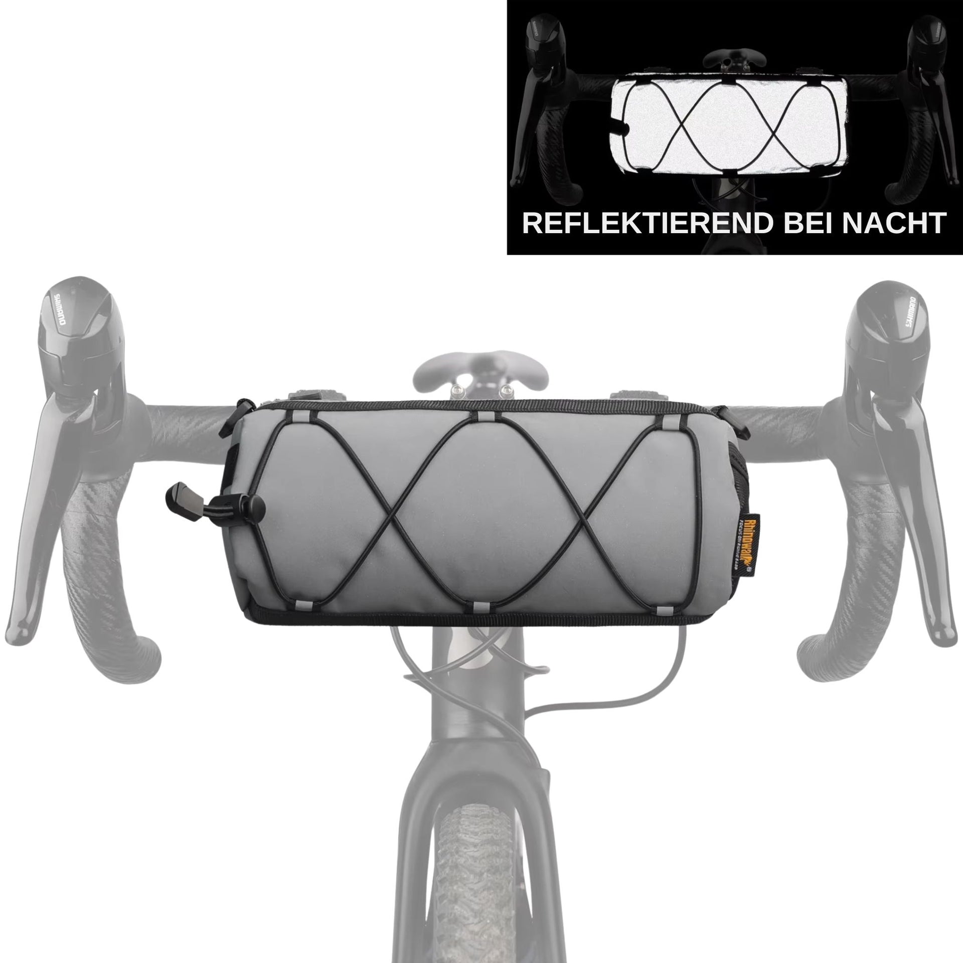 rhinowalk lenkertasche Rhinowalk Fahrrad-Lenkertasche π΄ β Robust & Reflektierend β offtrails