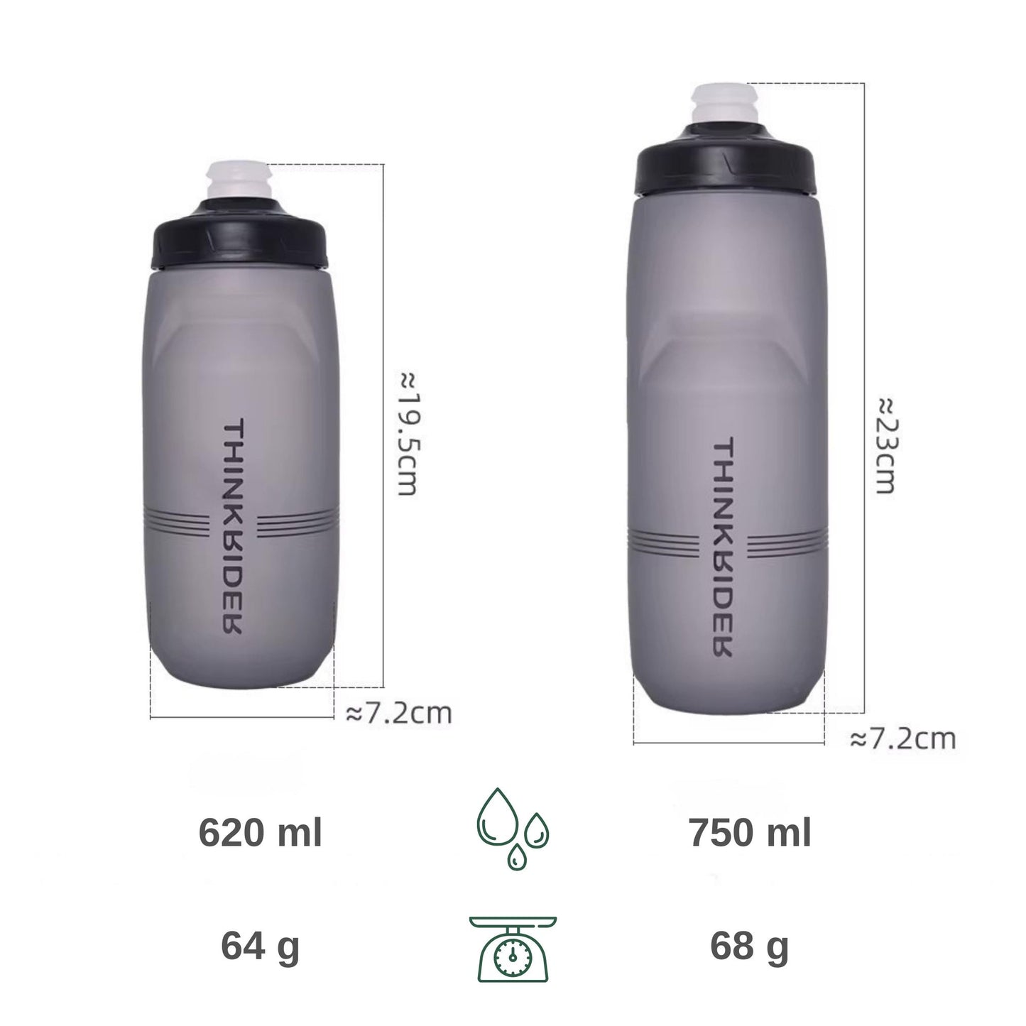 ThinkRider - Fahrrad Trinkflasche