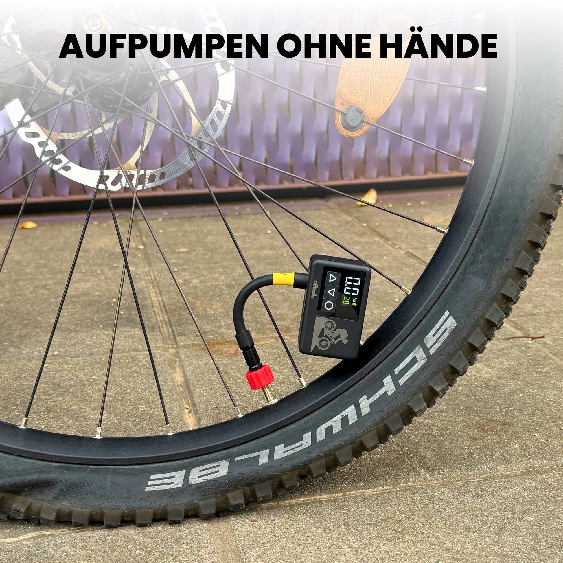 elektrische fahrradpumpe mini offtrails e-Pump