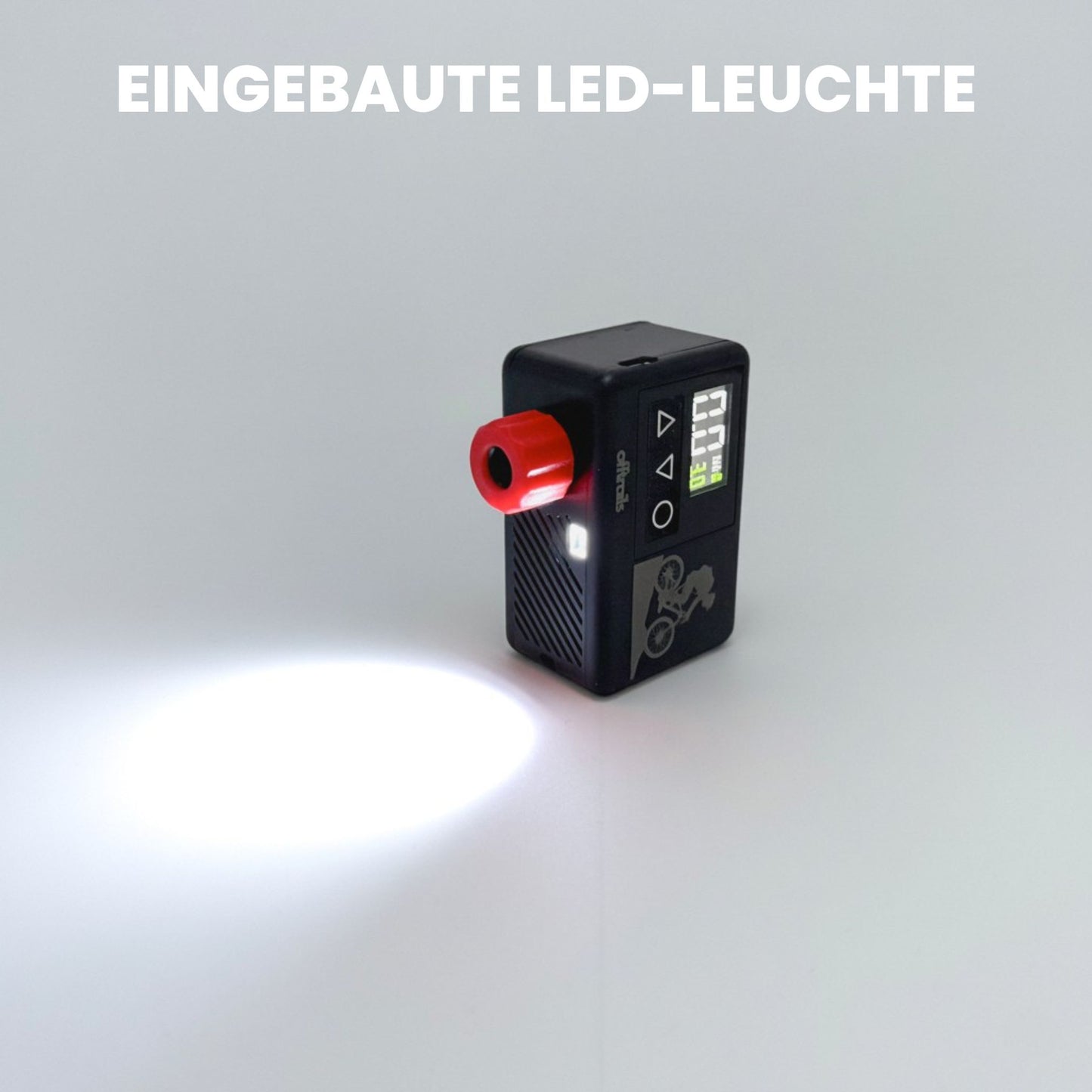 offtrails e-Pump - Elektrische Mini-Fahrradpumpe