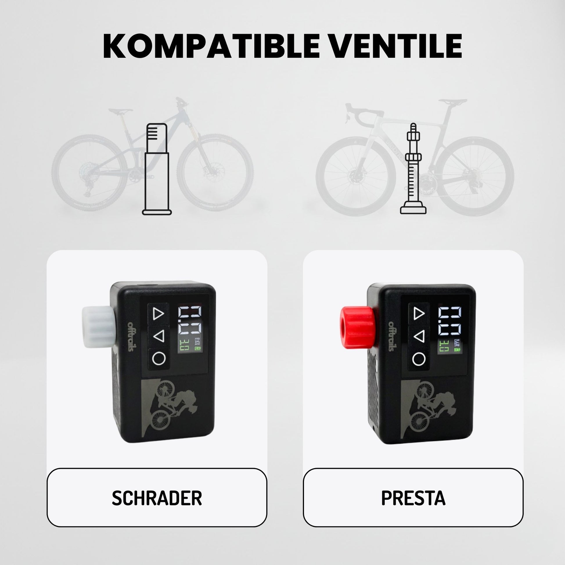 fahrradpumpe e bike offtrails e-Pump