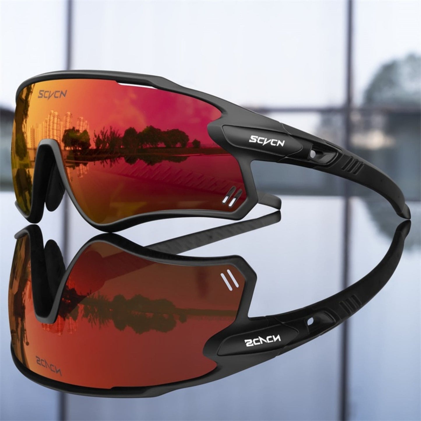 Solar Prime - Photochrome Profi Fahrrad- und Sportsonnenbrille