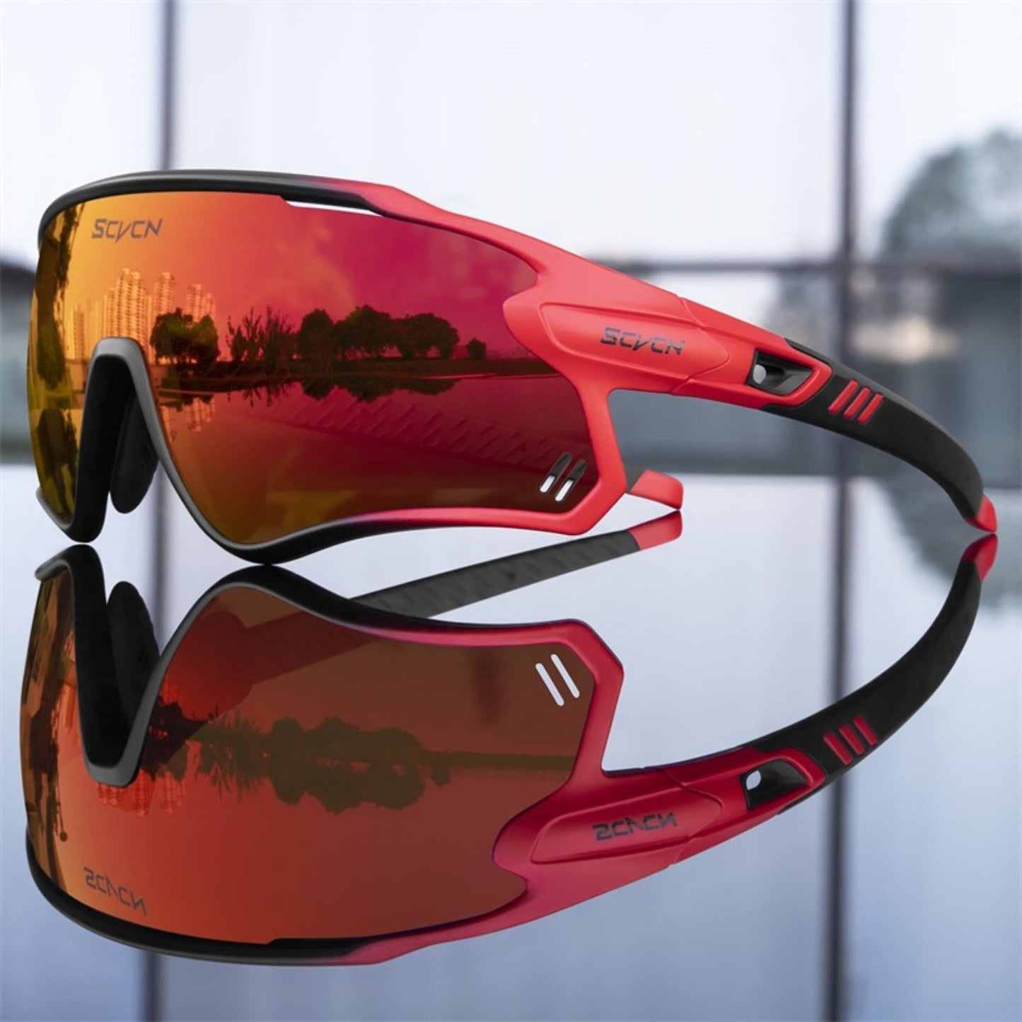 Solar Prime - Photochrome Profi Fahrrad- und Sportsonnenbrille