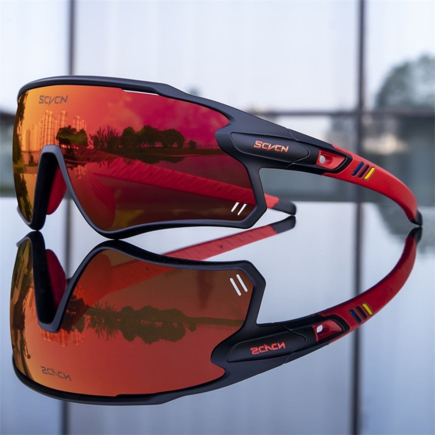 Solar Prime - Photochrome Profi Fahrrad- und Sportsonnenbrille