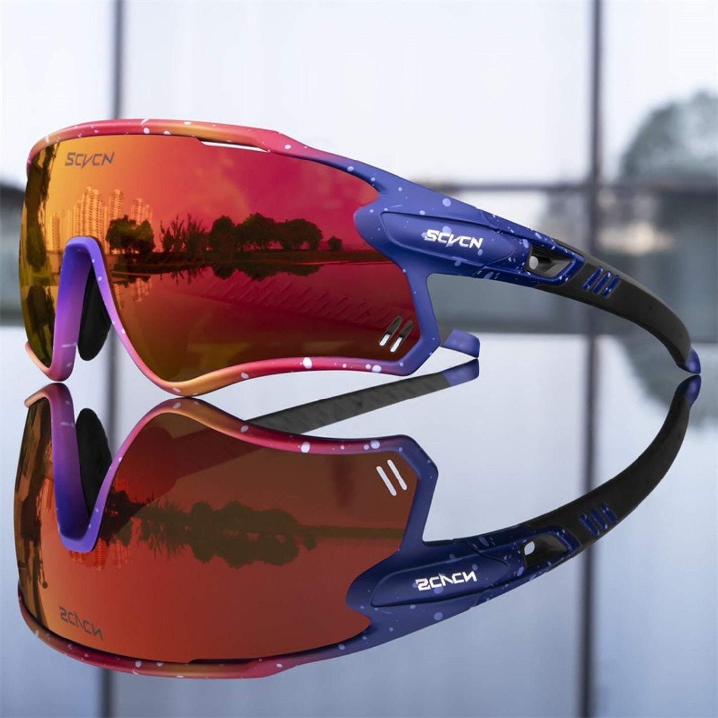 Solar Prime - Photochrome Profi Fahrrad- und Sportsonnenbrille