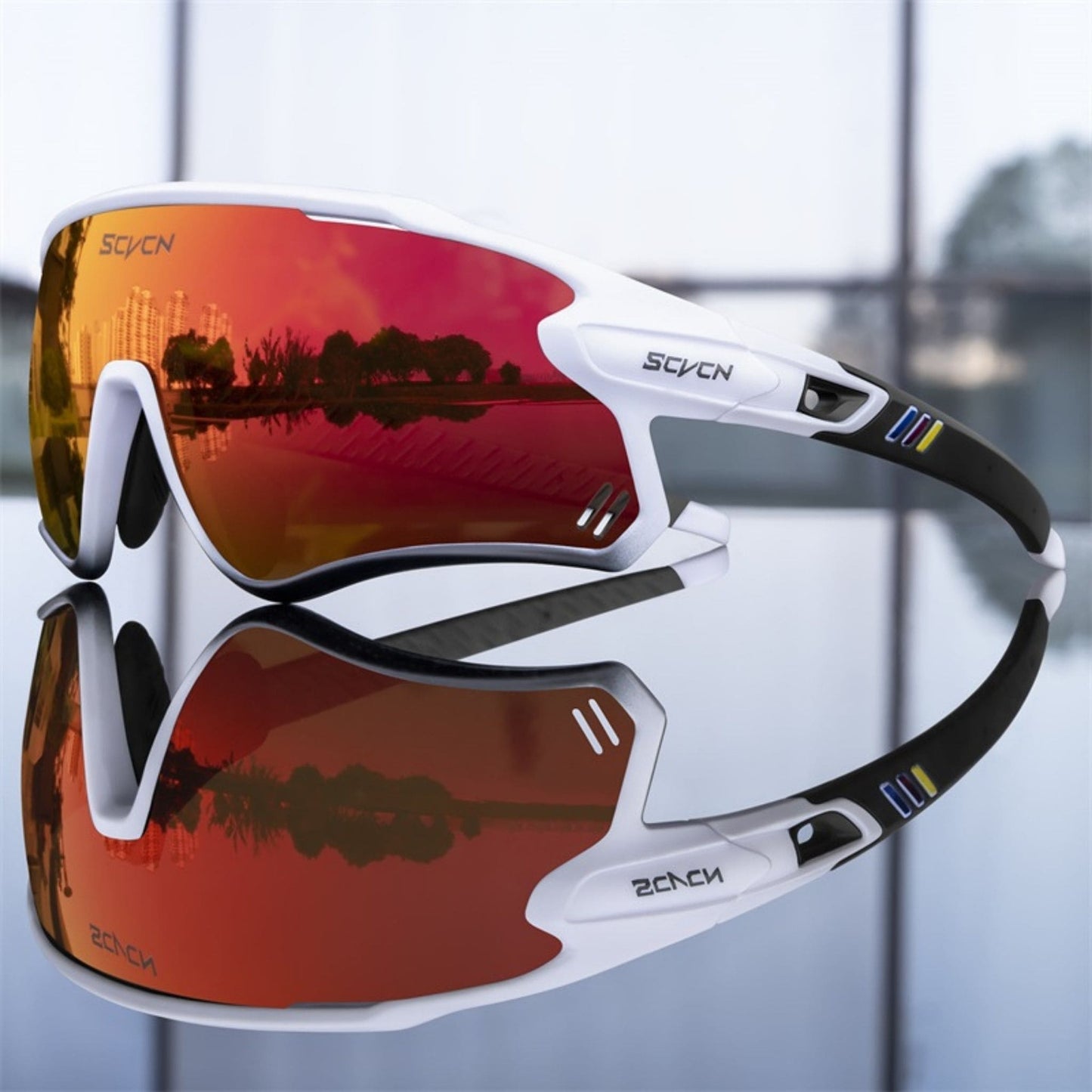 Solar Prime - Photochrome Profi Fahrrad- und Sportsonnenbrille